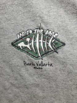 Bad To The Bone Puerto Vallarta Mexico Cotton Tee