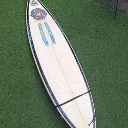 6'4" High Voltage Surfboard 