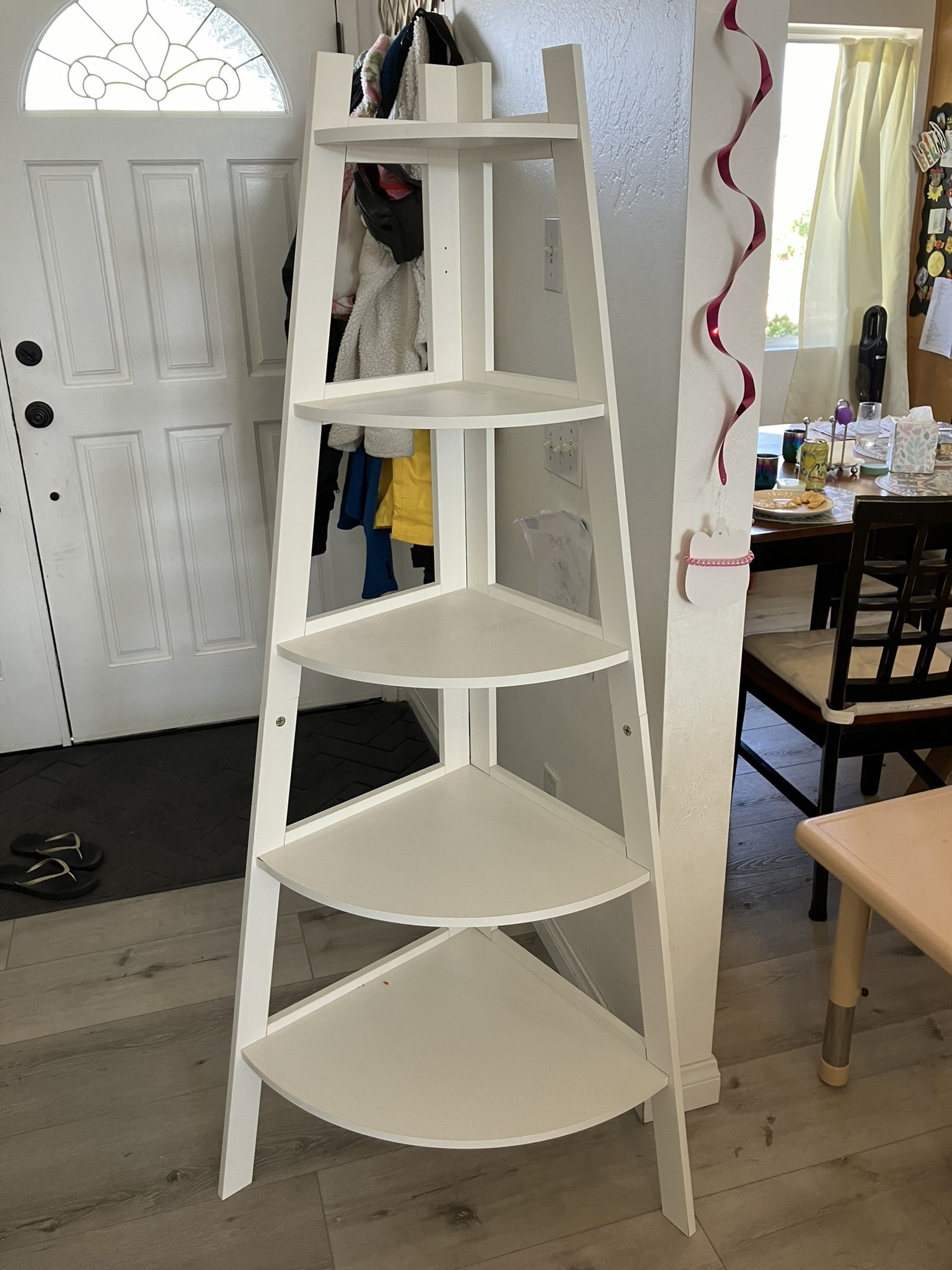 White Corner Shelf