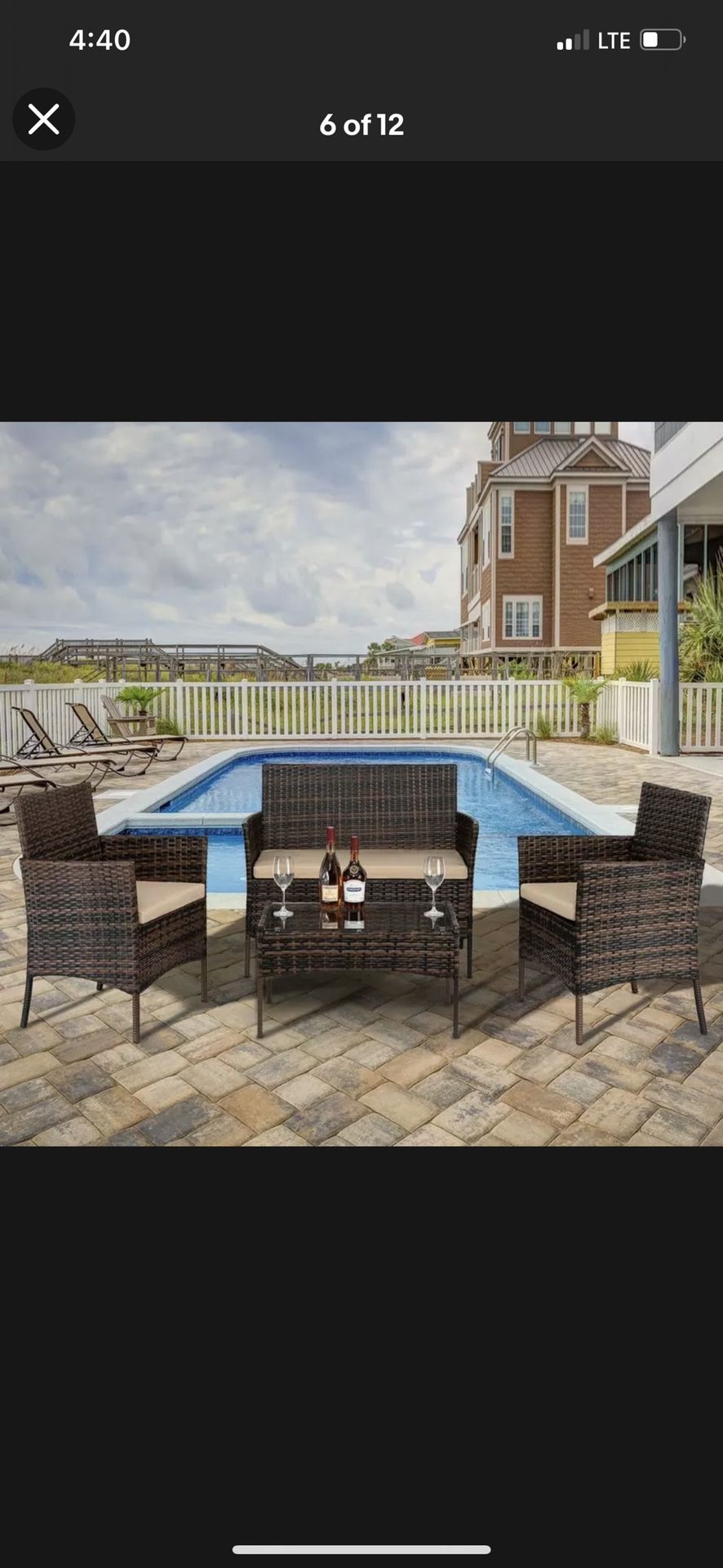 Brand new 4 PCS Garden Patio Furniture