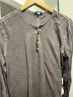 John Varvatos Long Sleeve Medium Dark green 