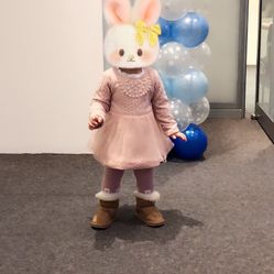 Toddler Pink winter Dress 