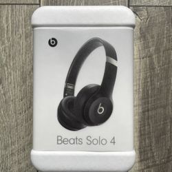 Beats Solo 4 - Wireless On-Ear Headphones, Apple & Android, Matte Black