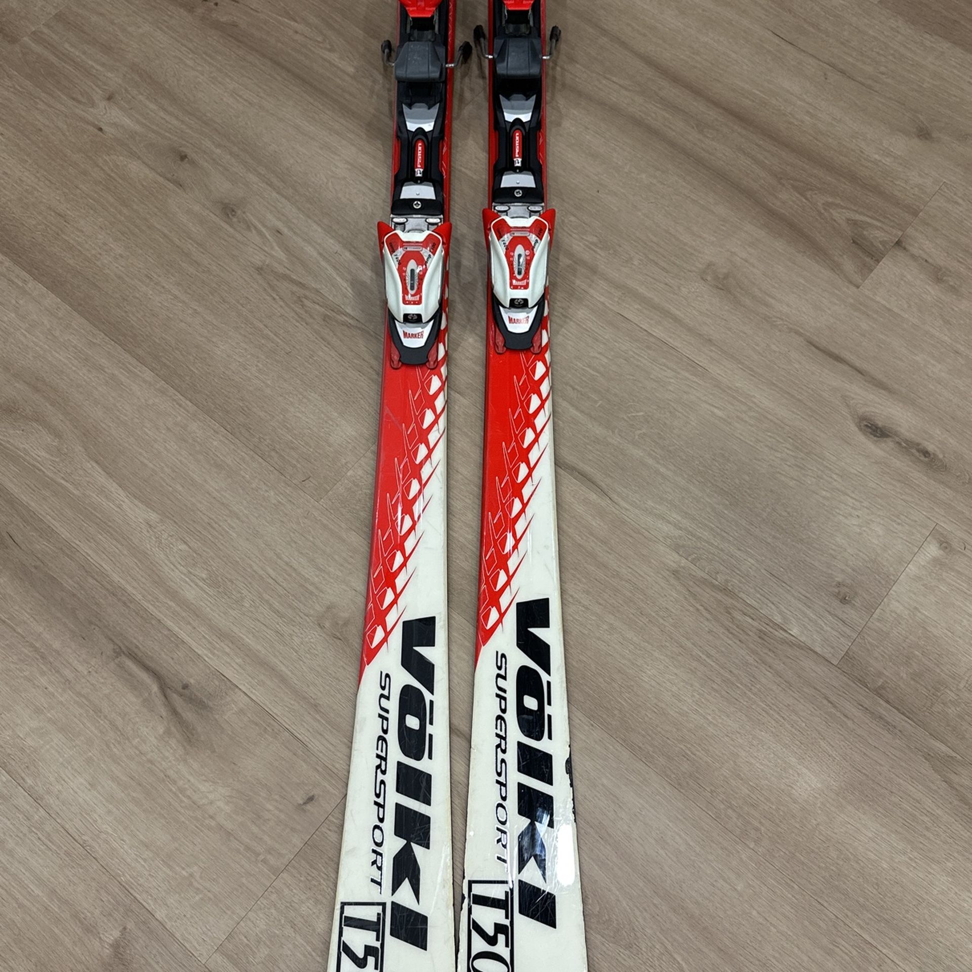 Volkl Supersport T50 Skis & Marker Comp 1400 Bindings