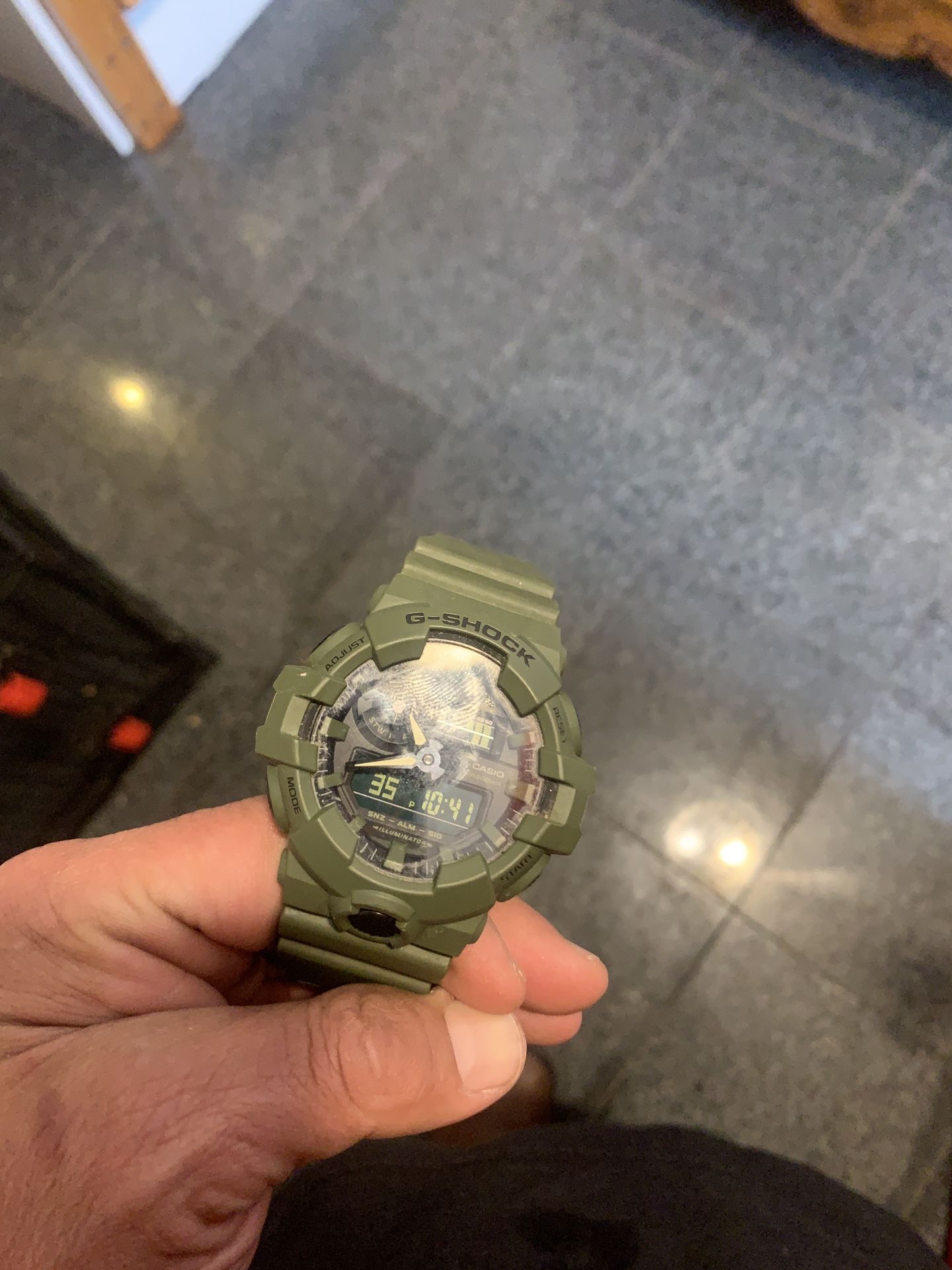 G Shock Great Condition Military Green