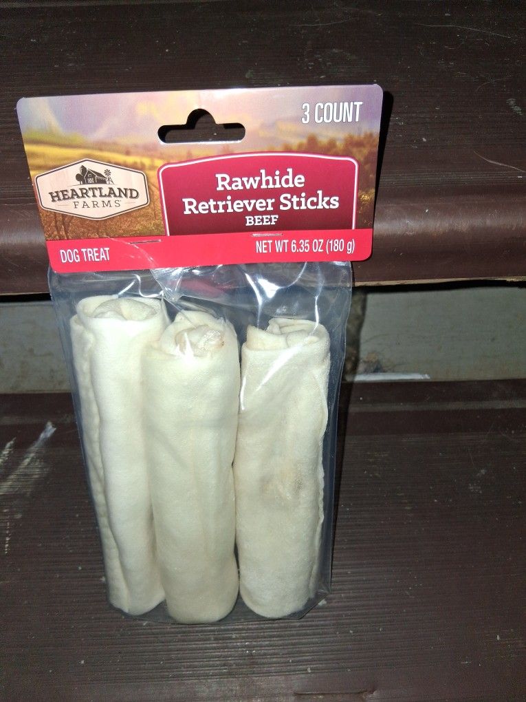 Dog Rawhide 3 Pack 4 Dollars If Buy More One 3 A Pack Ex Date 5/2025