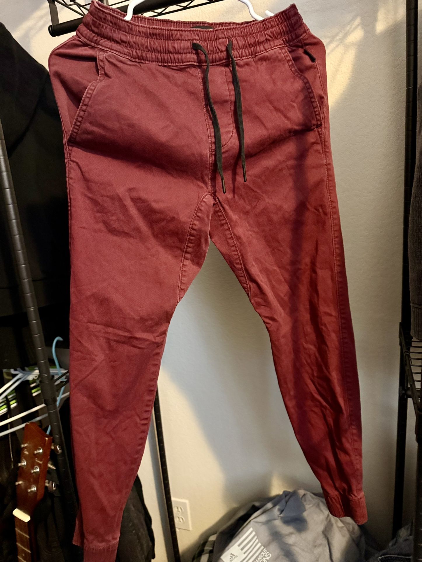 Red Joggers