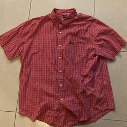 Chaps plaided button up shirt size 2XL (used)