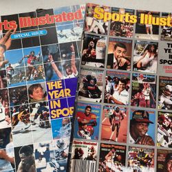 2 Sports Illustrated Vintage Issues