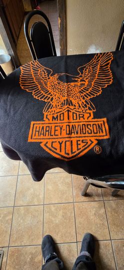 Harley Davidson blanket