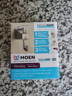 Moen Hensley bath towel hook