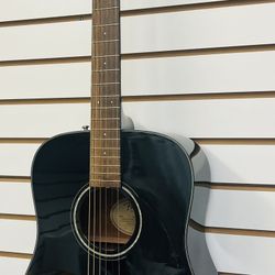 Fender CD60 BLK Acoustic Guitar 