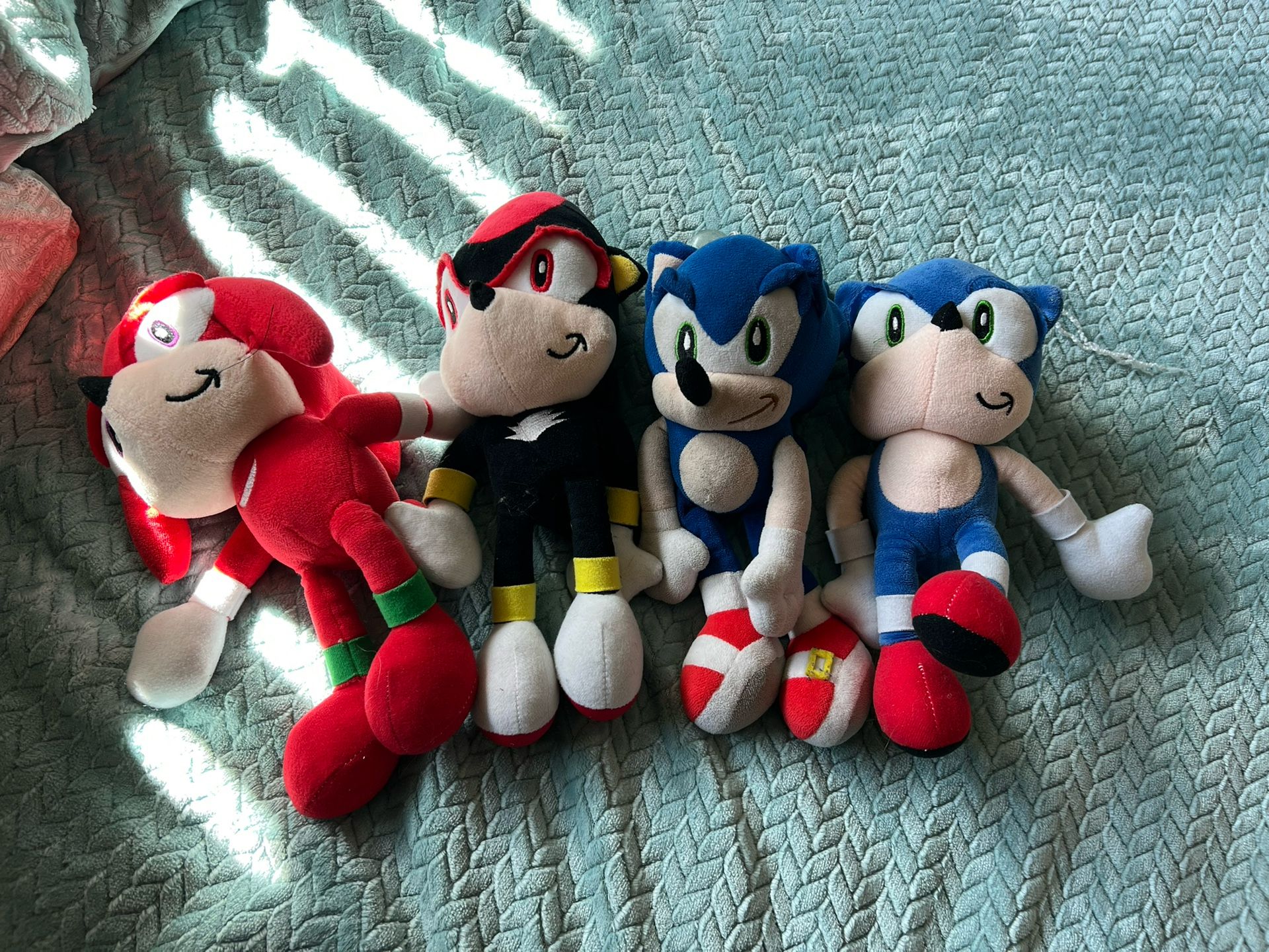 4 Sonic And Friends Plush Toys Bonus sonic Monopoli
