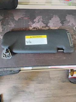 2016 Hyundai Genesis Coupe Black Sun Visor Drive side OEM $50.