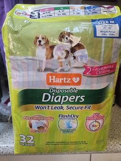 Pet Hartz ❤️ Disposable Diapers 🐕