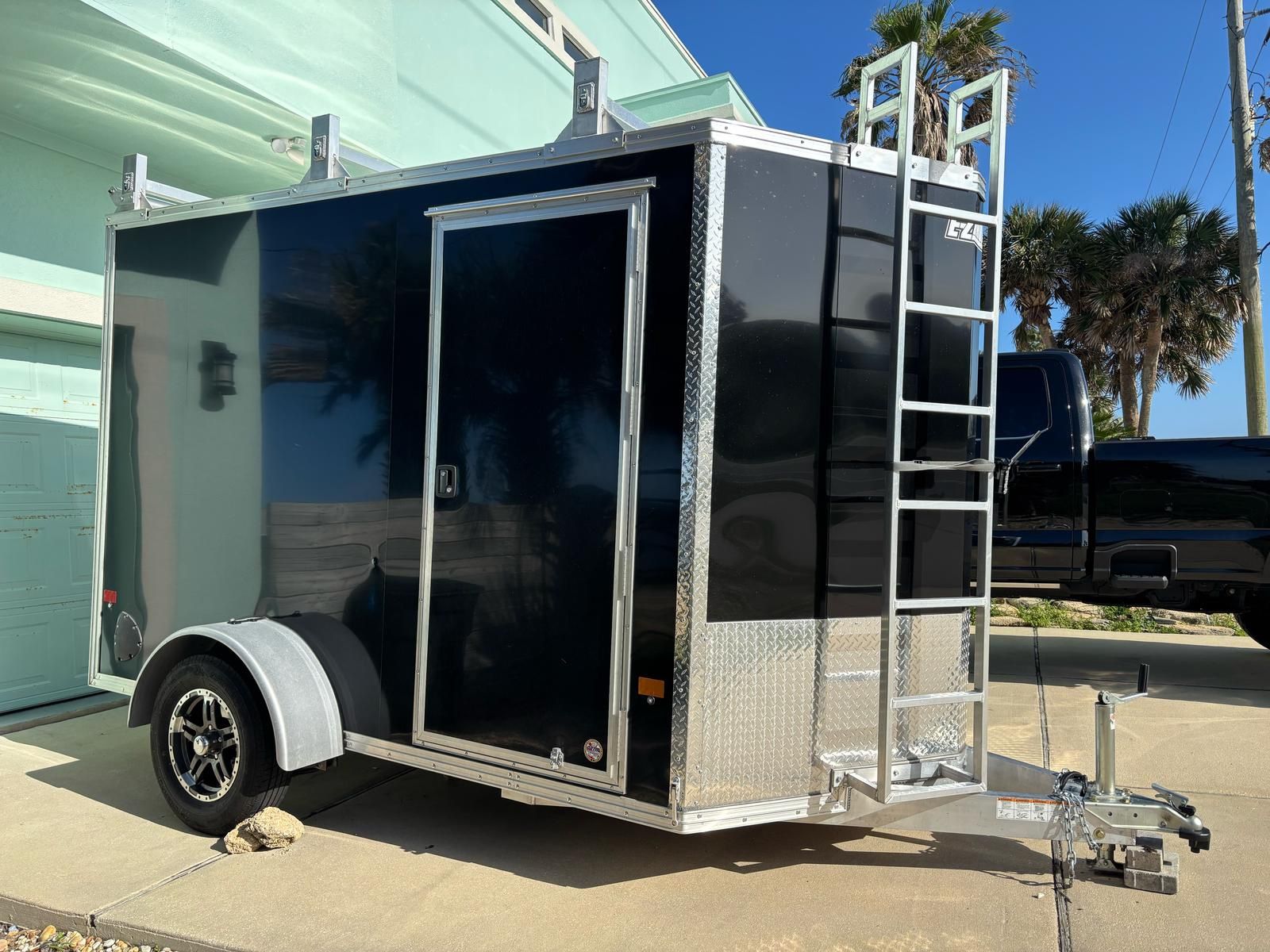 Enclosed Contractors Trailer