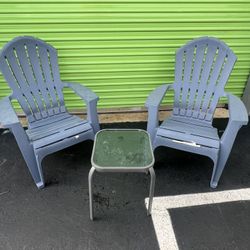 Patio Chairs Balcony Porch Plastic Lounge Sillas