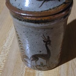 Handcrafted Ceramic Container 