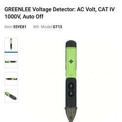 Greenlee Volt Detector 