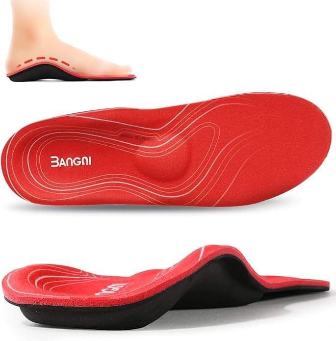 BRAND NEW PAIR OF ARCH SUPPORT ORTHOTIC INSOLES MENS SIZE 8-8.5 WOMENS 10-10.5