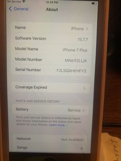 IPhone 7 Plus 256gb Excellent Condition  With Case