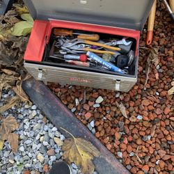 Assorted Tools And Toolbox