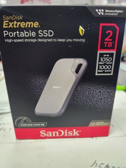 Sandisk extreme portable ssd 2tb