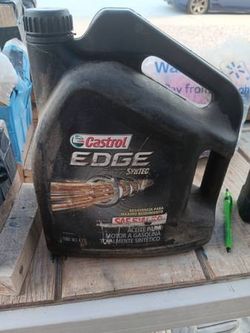 Castrol edge sae 5W-50 Full Synthetic Motor Oil 5qt bottle