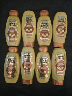 4 Sets Garnier Whole Blends Shampoo And Conditioner