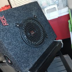 MTX Large Speaker With Amp