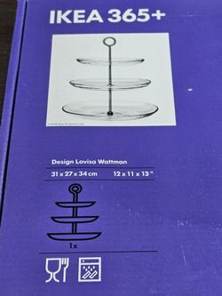Glass Dessert Tray