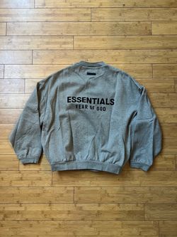AUTHENTIC Fear of God x Essentials Crewneck Sweatshirt - Medium
