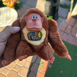 Donkey Kong Stuffed Animal Old School 