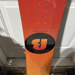 Burton snowboard No bindings