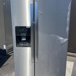 whirlpool  refrigerator  side by side 36 width  new box 