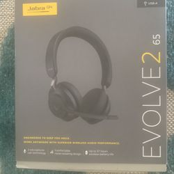Jabra GN Evolve3 65 Wireless 3 Microphone  Headphones, Brand New, Never Used 