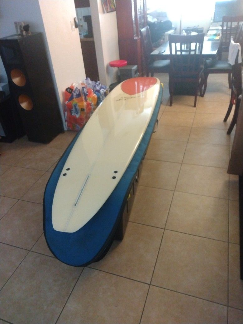9'2 Longboard Surfboard