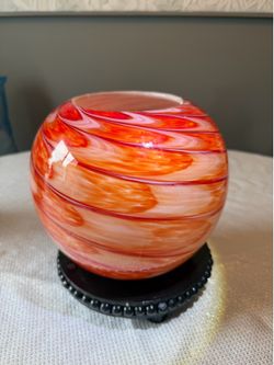 Cased Art Glass Vase