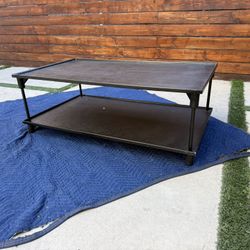 Restoration hardware Iron Coffee Table 