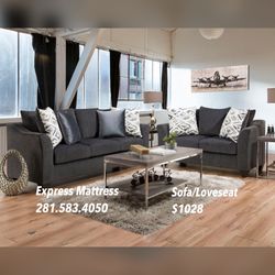 Sofa & Loveseat.. Same day delivery