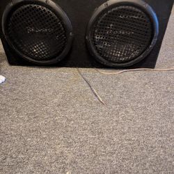 Subwoofer And Amp