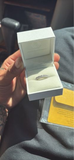 Monistat diamond wedding band