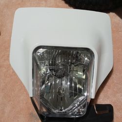 Supermoto Dirt Bike Headlight Front Lamp Driving Light