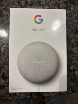 Google Nest Mini 2nd Generation. BRAND NEW. UNOPENED