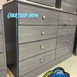 Eight Drawer Grey Chest With Rails New Cajonera Comoda Nueva New 