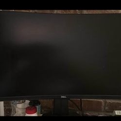 S2721HGF 27" LED Curved FHD FreeSync and G-SYNC Gaming Monitor (DisplayPort, HDMI) - Black