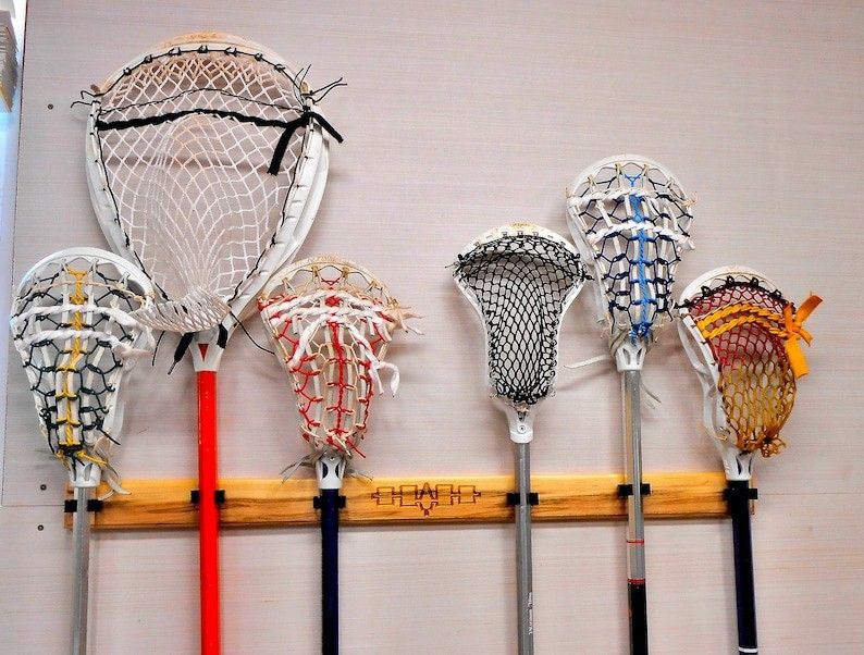 LaxRax 6 Nations Lacrosse Stick Holder for 6 Sticks