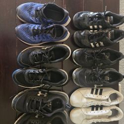 6 Pairs Athletic Shoes 