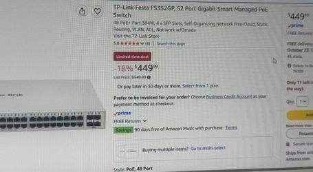 Tp link switch FS352GP