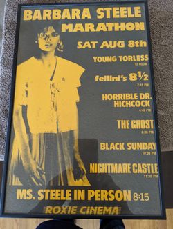 Barbara Steele Marathon Poster